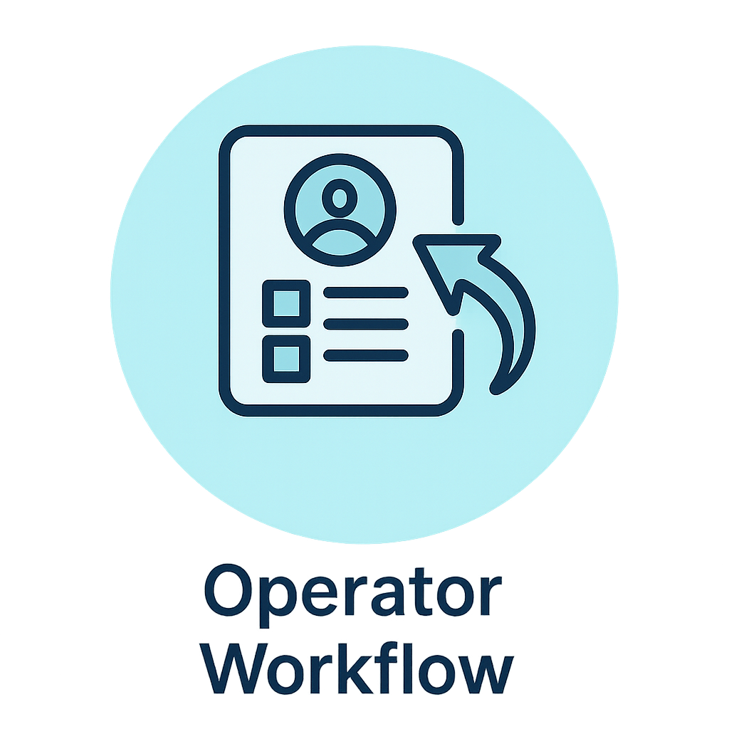Operator Workflow Icon